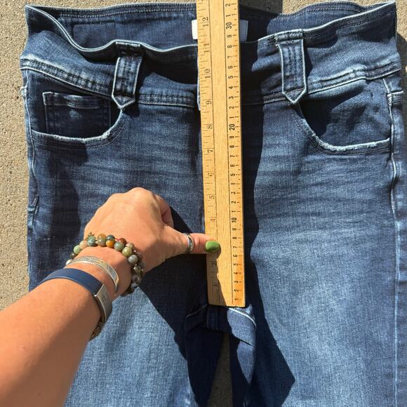 Buckle BKE Parker Super Flare Universal Fit High Rise Jeans 30x32 1/2 PBK127R - Picture 10 of 12
